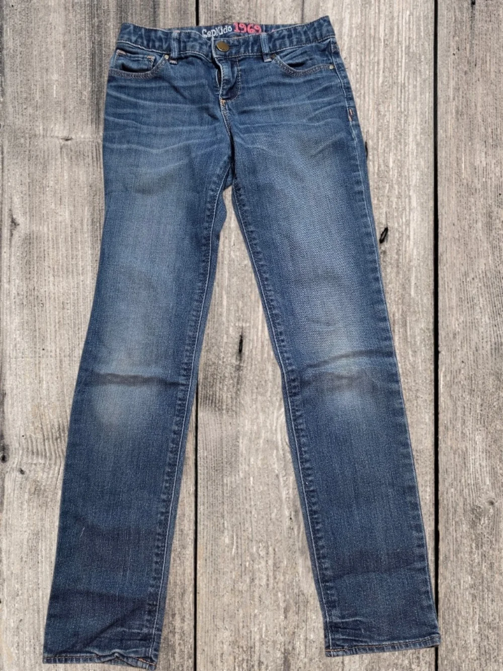 GAP Girls's Medium Blue Super Skinny Jeans